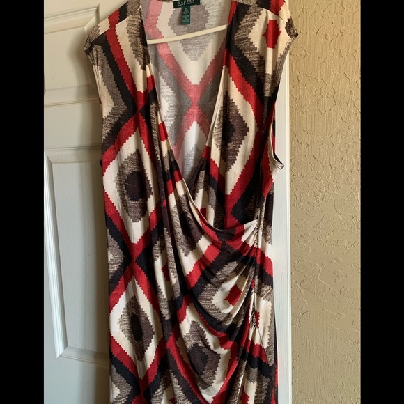 Ralph Lauren Faux Wrap Around dress